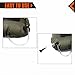 KingCamp Portable Camping 5 Gallon Solar Shower Bag with Temperature Gauge