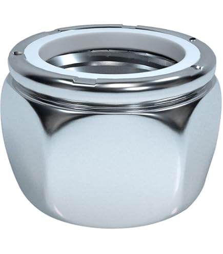 Hard-to-Find Fastener Serrated Lock Nuts – 7/16-14 Coarse Thread, 15-Piece, Zinc Plated Steel
