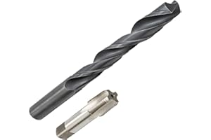 YUXLNJXEM 1/8"-27 NPT Carbon Steel Pipe Tap & 21/64" HSS Drill Bit Set – Precision Threading & DIY Plumbing Tool
