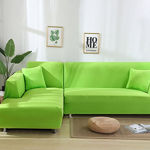 Pinkdose Light Green 2seater 145 185cm China Sofa Cover Big