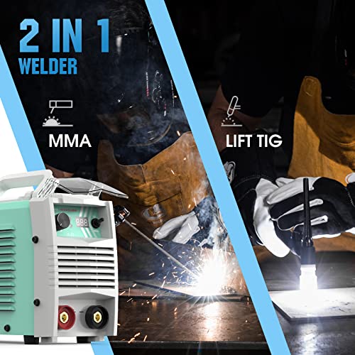YESWELDER 145A ARC MMA Stick Welder with Lift TIG Torch, Digital
