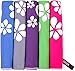Tuvizo Beach Towel - Microfiber Quick Dry Sand Free Oversized Towels with Travel Bag 71 x 31” (Purple)