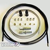 Venhill U01-4-101-BK Universal Motorcycle Throttle