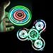 RushPanda LED Fidget Spinner Toy, High Speed Light Glow Hand Spinner for Anxiety Relief ADHD Focus (LED Spinner)