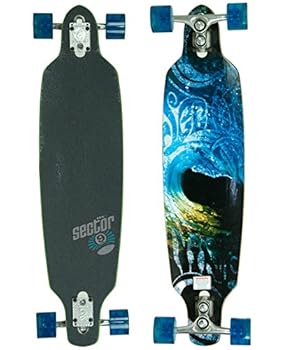 Sector 9 Skateboard Sector 9 Cosmos Cutback Longboard - 37.5 Inch Fiberglass Cruiser Skateboard Longboard Skateboard