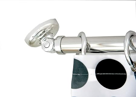 Shiny Chrome Bevel Wall Adapter Oblique Wandha Switch O28 Shower