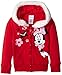 Disney Girls' Minnie Heart Sherpa Lined Hoodie