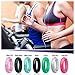 Egnaro Thin and Stackable Silicone Wedding Bands Women - 2.5mm Width - 1.8mm Thick