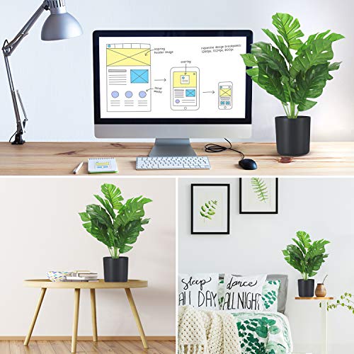 Artificial Potted Plants Medium Size Fake Plants for Home Office
