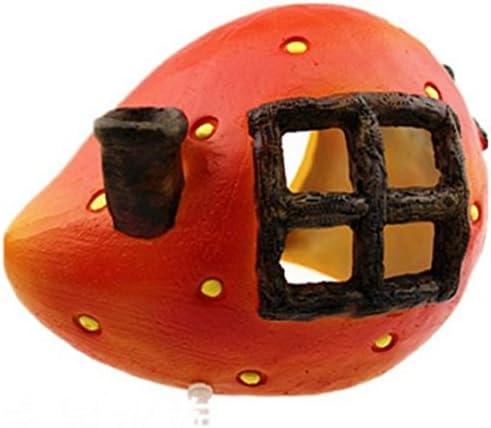 【Shikyou】 Aquarium Ornament Unique Fruits Fish Tank (Strawberry)