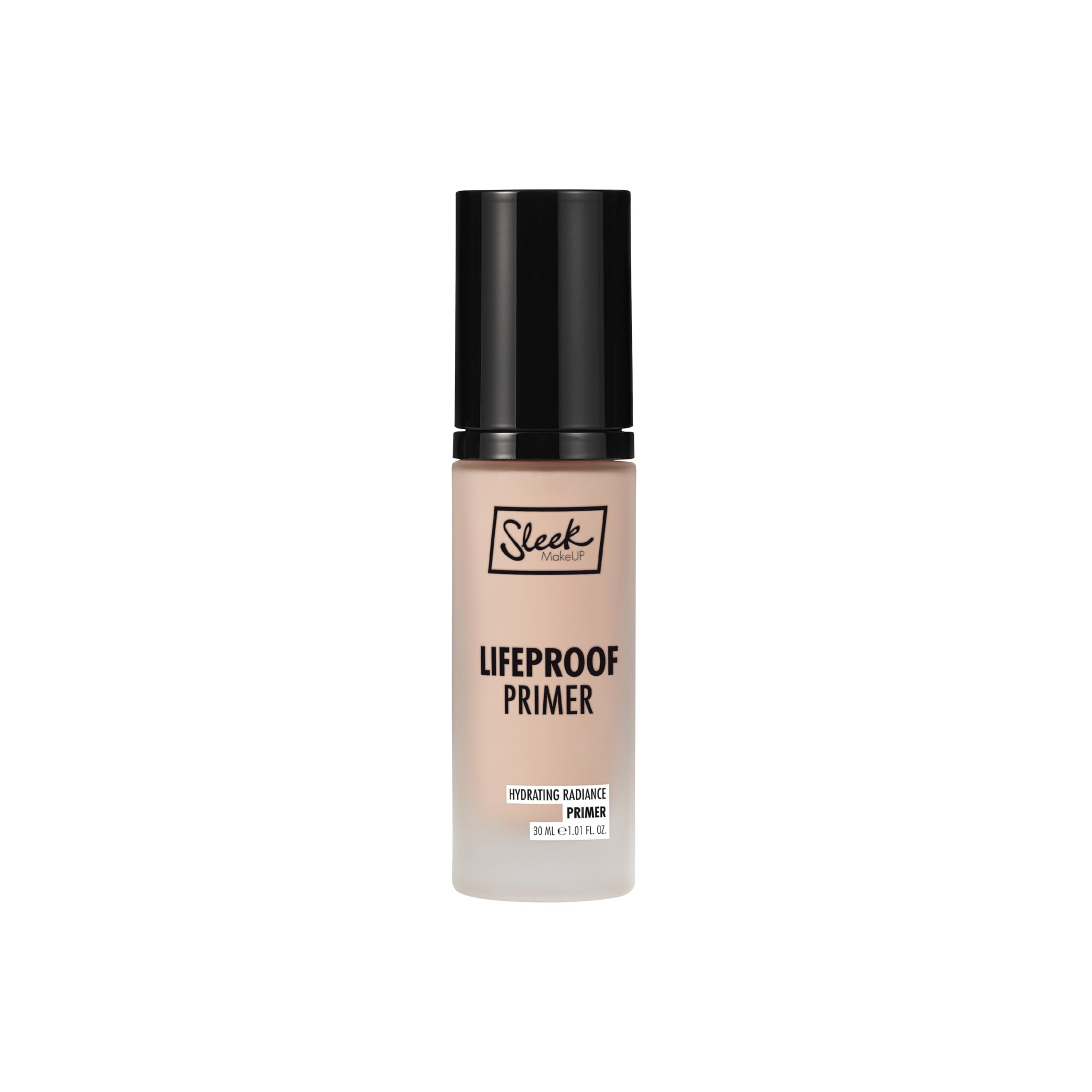 Sleek MakeUP Lifeproof Hydrating Radiance Primer, Smooths and Hydrates Skin, Infused with Grapeseed Oil, 30 ml