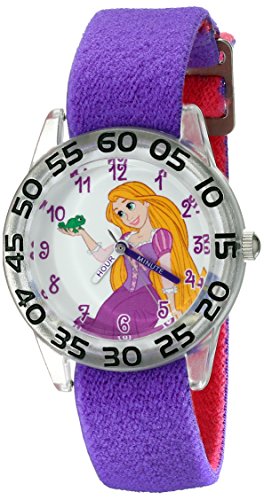 Disney Kids' W001952 Rapunzel Analog Display Analog Quartz Purple Watch