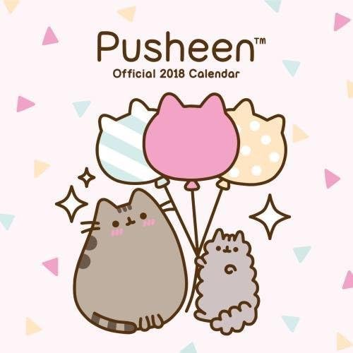 Pusheen Official 2018 Calendar - Square Wall Format Calendar (Calendar 2018)
