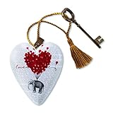 Demdaco 1003480025 Love Carries All Art Heart Sculpture
