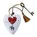 Demdaco 1003480025 Love Carries All Art Heart Sculpture