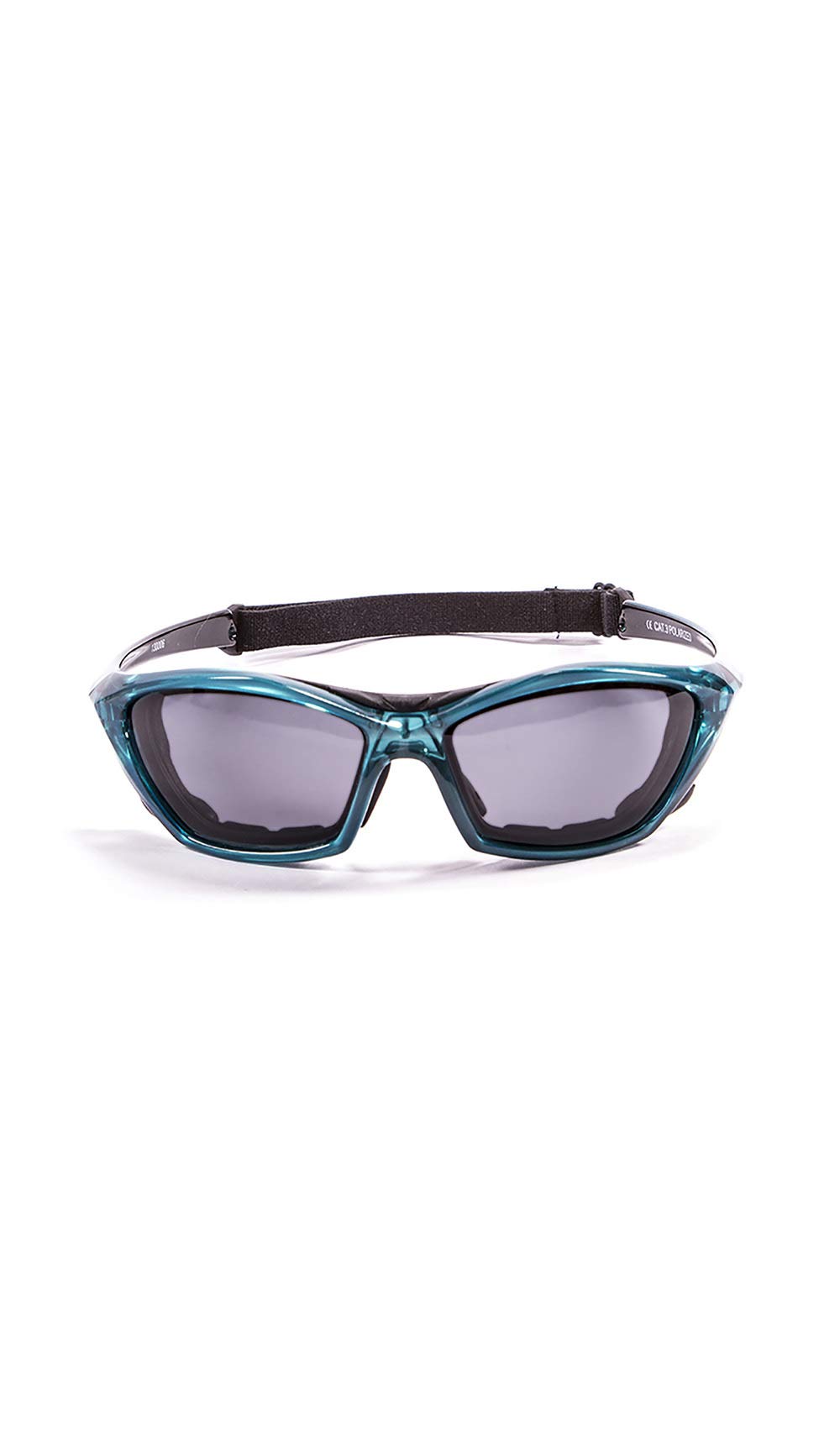 OceanGlasses - lake garda - Polarized Sunglasses - Frame : Transparent Blue - Lens: Smoked (13000.6)