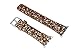 Apple Watch Bands,sports watch band,iwatch band 38mm Luxury Leather Replacement Band/Strap for Apple iWatch Series 1 & 2 Edition Versions 2015 2016(Gold)