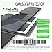 DRIVE AUTO PRODUCTS Car Seat Protector (2-Pack) Ultimate Poly Fiber Backing is Best Protection for Child & Baby Cars Seats, Dog Mat - Cover Pad Protects Automotive Vehicle Leather, Cloth Upholstery