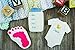 R&M International New Baby Cookie Cutters, Onesie, Bottle, Foot, 3-Piece Set