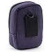 Compact Camera Case Evecase Universal Point and Shoot Digital Camera Pouch Case with Neck/Belt Strap - Ink Blue