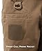LAPG Men's Operator Elastic Waistband Tactical Shorts, Durable Ripstop Workout, Outdoor Men's Shorts, Cargo Shorts for Men