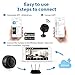 WIFI HD 1080P Mini Camera, Wireless Indoor Security Nanny Cam Baby Monitors with Motion Detection Night Vision Compatible with iPhone/Android Phone/iPad