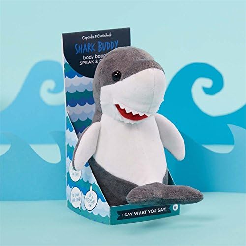 Two's Company Inc. Speak Repeat Shark in Gift Box