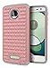 Moto Z Play Case, Cimo [Shockproof] Heavy Duty Shock Absorbing Protection Cover for Motorola Moto Z Play Droid (2016) - Rose Gold