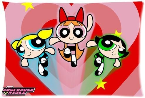 Custom The Powerpuff Girls Two Sides Printed for 2030 inch Zippered Cushion Case Cover by Family Der