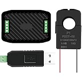 AC Current Voltage Power Energy Frequency Power Factor Communication Module Meter 100A Ammeter Voltmeter Multimeter with RS48