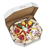 PIZZA SOCKS BOX 4 pairs MIX Vege Capriciosa