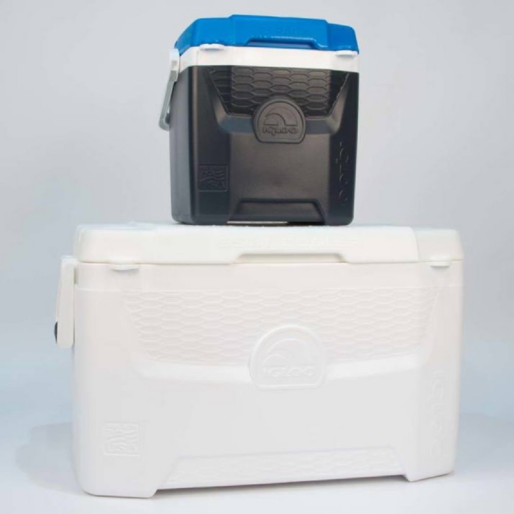 Igloo Cool Box Large and Small 52 Litre (55 US Quart) and 10 Litre (11