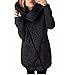Boomboom Winter Clothes, Women Plus Size Zipper Long Sweatshirt Outwear Coat Size S-5XL