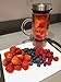 Fruit Infusion Water Pitcher - Stainless Steel Lid With Durable Borosilicate Glass - 1300 ml (44 oz.) Carafe