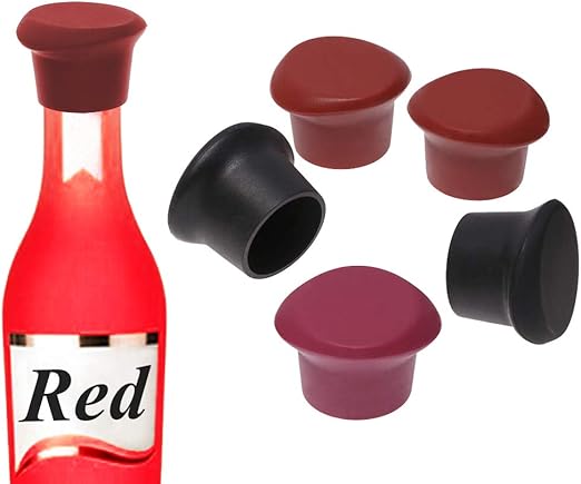 Bar Tools Accessories Reusable Silicone Wine Beer Top Bottle
