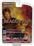 GREENLIGHT 1:64 HOLLYWOOD SERIES 16 - 1987 JEEP WRANGLER YJ - MACGYVER (1985-1992 TV SERIES) 44760-C