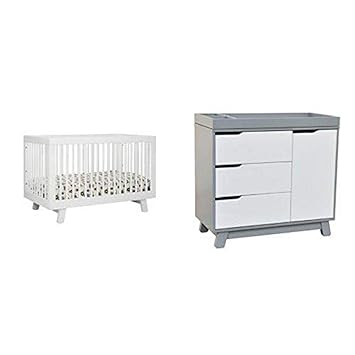 babyletto crib and changing table