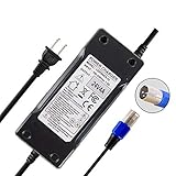 Abakoo Electric Wheelchair, Jazzy Power Chair, Shoprider Mobility 24V 4A Battery Charger for Jazzy Go-Go Pride IZIP I25 IZIP I300 IZIP I350 IZIP I500 Hoveround Mpv5 Pronto m41 with Male XLR Connector