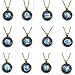 Astrology Horoscope Sign Zodiac Necklace Antique Gold Tone Medallion Pendant Fashion Jewelry