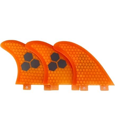 Amazon.com : FCS PC-7 Performance Core Surfboard Tri Fin Set
