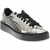 puma platform silver