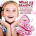IQ Toys Little Fairy Princess Washable Makeup and Nail Heart Palette with Mirror