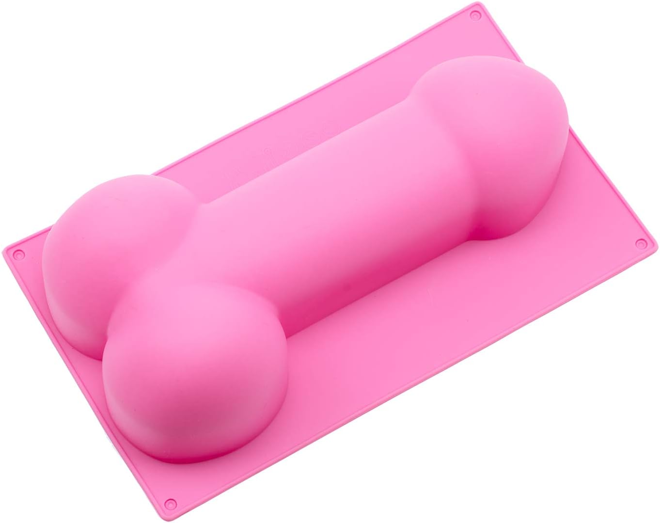 Flymis 10 Inch Funny Shape Silicone Cake Mold Novelty Nonstick Cake Pan Party Favors Gifts Supplies