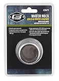 Mr. Gasket 2671 Chrome Straight Water Neck Outlet for GM/Chevrolet LS Engine