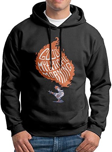 Good Mythical Morning Mens' Lightweight Go-To Hoodie Black