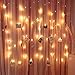 Photo Clip String Lights, ZOUTOG 50 Photo Clips 16ft / 5m Battery Operated LED Clip Lights, Warm White Starry Light for Hanging Photos, Cards and Artworks