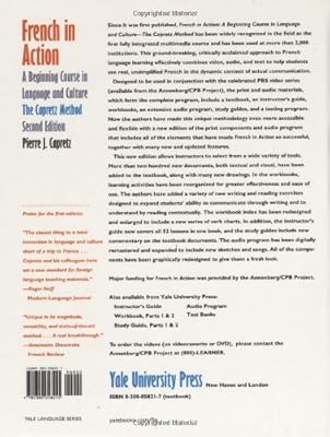 French in Action : A Beginning Course in Language and Culture : The Capretz Method: Textbook