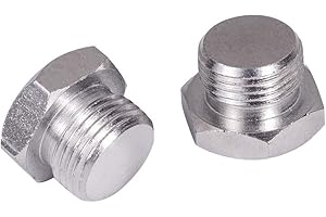 CELOMT 2pcs 18mm M18X1.5 O2 Port Plug Bung