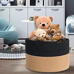 MXMHOME XXL Woven Rope Basket With