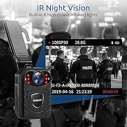 BOBLOV Bundle Deal, KJ21 1296P Body Camera and B4K2